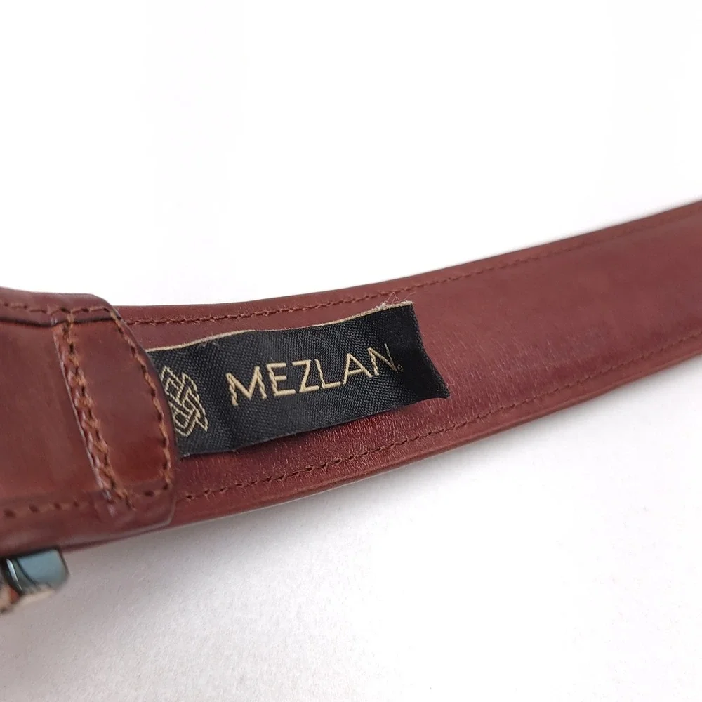 Mezlan leather belt